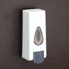 Soap holder of wall mounted dispenser