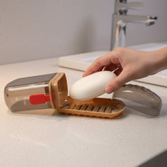Compact Plastic Soap Case