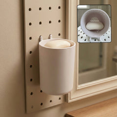 Utility storage holder soap box view