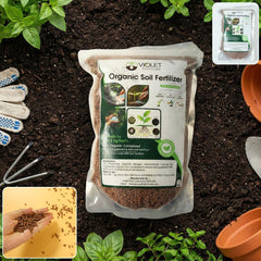 Red Organic Soil Fertilizer Granules pack