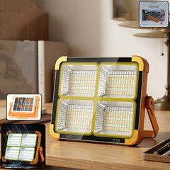 High Power Solar LED Flood Light (1 Pc, 2400mAh)