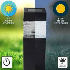Waterproof solar garden light