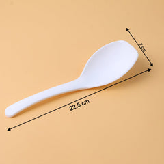 Premium Non-Stick Rice Serving Spoon angled view