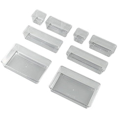 Multipurpose 8 In 1 Drawer Organizer Storage Tray Set (1 Set)