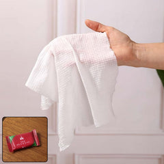 Compact disposable travel towel packaging