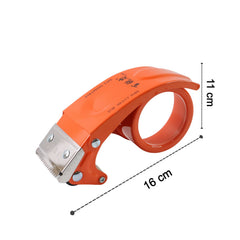 Heavy-duty tape dispenser showing dimensions
