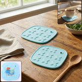 Heat-Resistant Multipurpose Cup Coaster and Hot Pot Pad Set