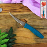 Supermom Premium Stainless Steel Tomato Knife with Serrated Curved Blade