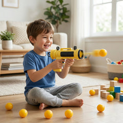 Ball launcher toy gun for kids fun play