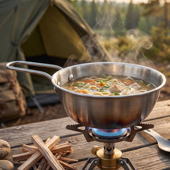 Steel tadka pan kitchen