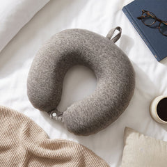 Comfortable U shape support pillow for napping on journeys