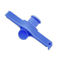 Close-up of food bag clip for sealing