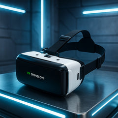 Lightweight VR Headset with Adjustable Head Straps