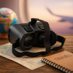 DeoDap VR BOX Virtual Reality 3D Glasses Headset - scale and size reference