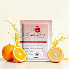 Vitamin C Enriched Moisturizing Facial Sheet Mask by In'lief