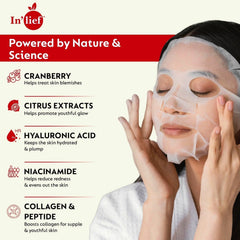 Deep Hydration Vitamin C Face Sheet Mask by In'lief