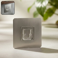 Self adhesive wall hook holder on wall