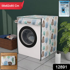 Front view of washing machine protective cover
