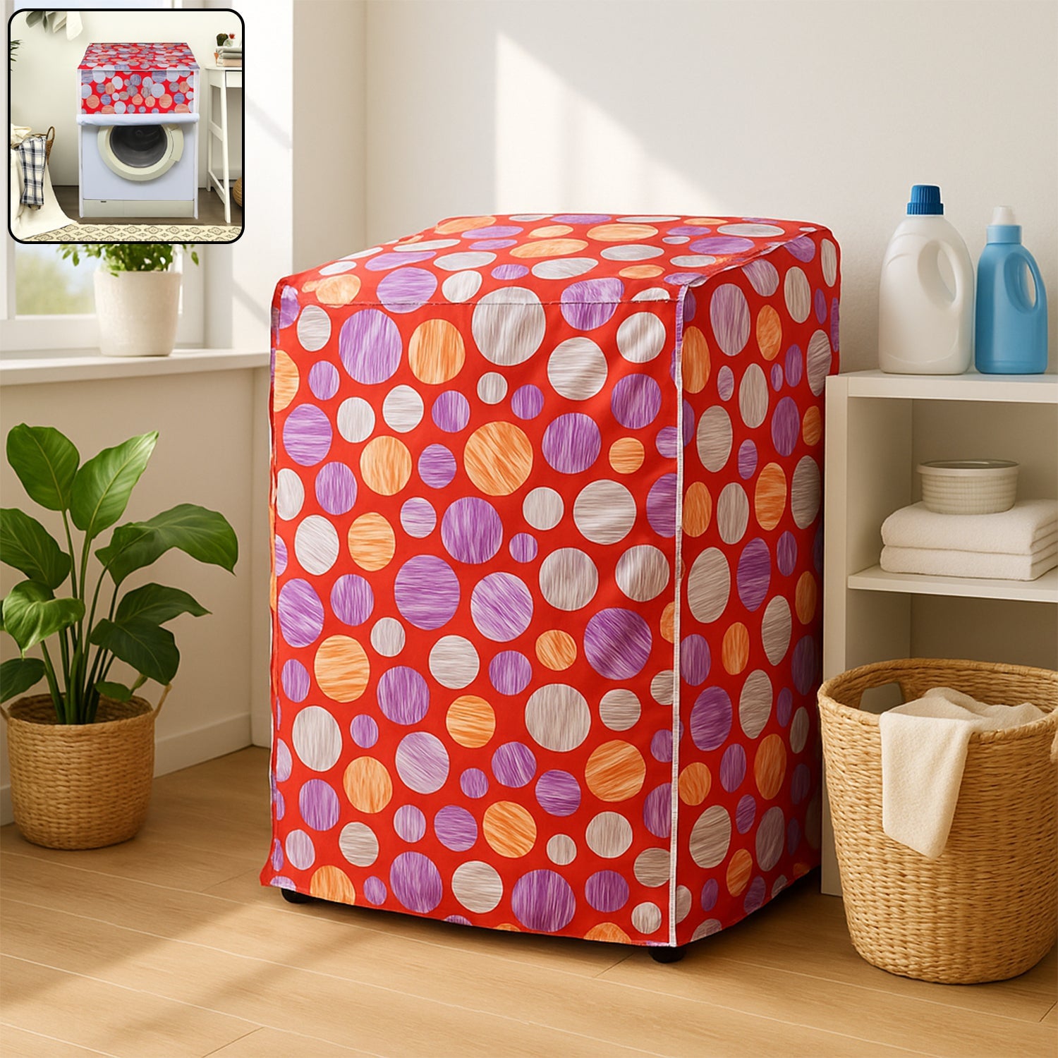 Waterproof Washing Machine Cover for Front Load Washing Machine