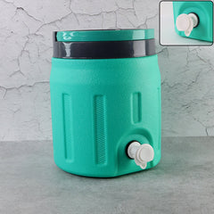 ChillPour insulated water jug with lid open
