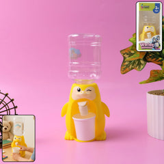 Kids tabletop water dispenser toy with fruity character design