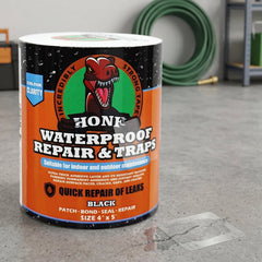 Wide roll of waterproof seal tape suited for plumbing and surface repairs.