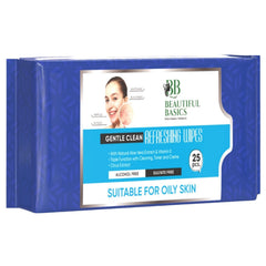Refreshing wet wipes pack for face cleansing