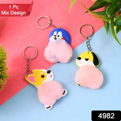 Chibi Zoo Charm Clip keychain design