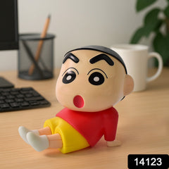 Shinchan Character Sitting Figurine close-up view