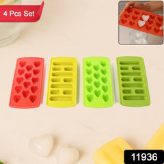 Quick Freeze Plastic Ice Cube Trays in Assorted Colors