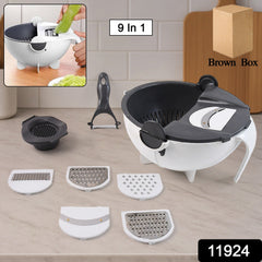 Vegetable Chopper with various slicing & grating blades
