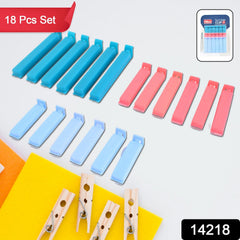 Ritu plastic food bag sealer clips in use