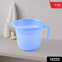 1000ml Durable Plastic Bath Mug for Bathing and Household Use