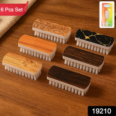 VeePee 6 Pcs Heavy-Duty Laundry Scrub Brush Set