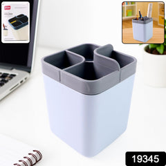 Plastic desk organizer for office supplies