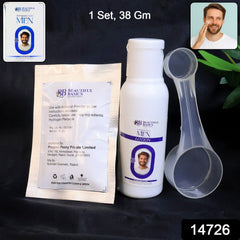 Men’s Instant Glow Bleach Cream application