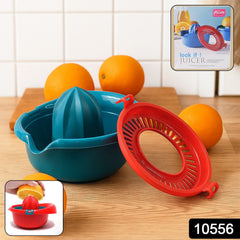 Manual Citrus Juicer with detachable strainer