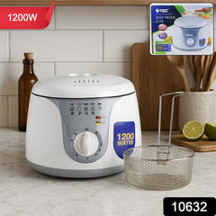Orbit Electric Deep Fryer with adjustable temperature dial
