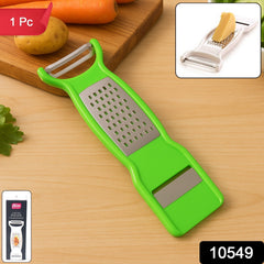 Close-up of fruit peeler blade