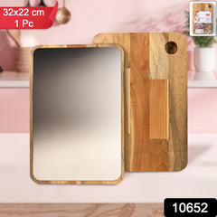 Apex Steel Oak Medium Cutting Board in kitchen setting