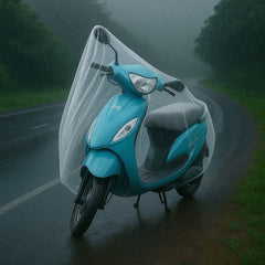 Transparent Rain Shield for Scooter