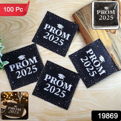 Prom 2025 Party Napkins (33 x 33 Cm / 100 Pc)