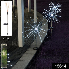 Solar Powered Starburst Firework Garden Light (1 Pc)