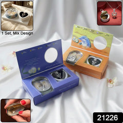 Heart-shaped gift box for pearl necklace set