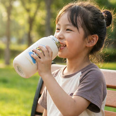 kids school water bottle steel