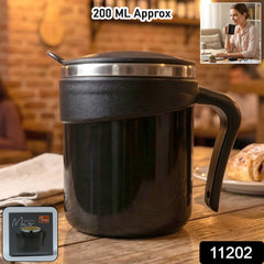 dolphin design insulated coffee mug with lid