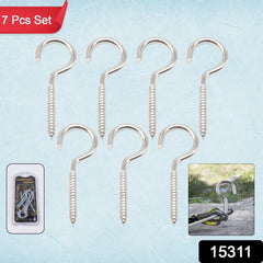 IronClad EyeHook screw in stainless steel set
