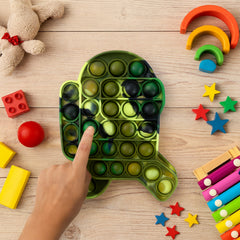 Astronaut design Silicone Pop It Fidget Toy