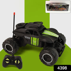 Electroplay Volt Rush green remote control truck on dirt