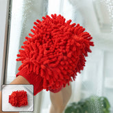 Microfiber Chenille Wash Glove for Mirror Cleaning Streak Free Mitt (1 Pc)